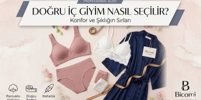 Doğru İç Giyim Nasıl Seçilir? Konfor ve Şıklığın Sırları