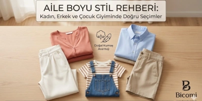 Aile Boyu Stil Rehberi: Kadın, Erkek ve Çocuk Giyiminde Doğru Seçimler