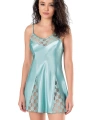 Bicomi Aqua Saten Gecelik