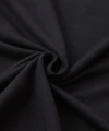 Biçomi Baskılı Oversize Bisiklet Yaka T-shirt - Siyah