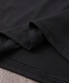 Biçomi Baskılı Oversize Bisiklet Yaka T-shirt - Siyah