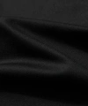 Biçomi Baskılı Oversize Bisiklet Yaka T-shirt - Siyah