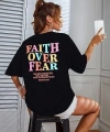 Biçomi Bisiklet Yaka Baskılı T-shirt - Siyah