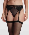 Bicomi Dantelli Jartiyer String ve Çorap 3lü Takım