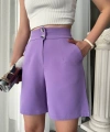 BİÇOMİ Düğmeli şort mdl24326