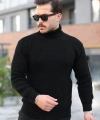Biçomi Erkek Boğazlı Örme Kazak