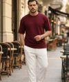 Biçomi Erkek Duble Kol Basic Tişört