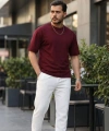 Biçomi Erkek Duble Kol Basic Tişört