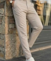 Biçomi Erkek Slim Fit Dilli Kumaş Pantolon