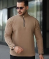 Biçomi Erkek Zip Yaka Polar Sweat