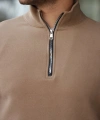 Biçomi Erkek Zip Yaka Polar Sweat
