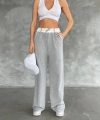 BİÇOMİ Garnili bol paça pantolon