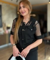 Biçomi Kadın Fileli Kapüşonlu Modal Ceket