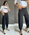 Biçomi Kadın Krep Kumaş Balon Pantolon