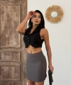 Biçomi Kalem Mini Etek