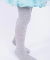 biçomi Kız Çocuk Pamuklu Külotlu Çorap Gri