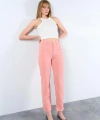 Biçomi Strong Düz Pantolon - Pudra