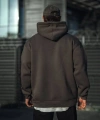 Biçomi Üç İplik Penye Kapşonlu Basic SweatShirt - Antrasit