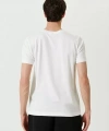 Biçomi Unisex Basic Bisiklet Yaka Regular T-Shirt - Beyaz