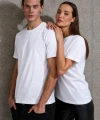 Biçomi Unisex Kısa Kollu Bisiklet Yaka Basic Viskon Bluz