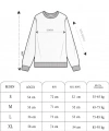 Biçomi Yıldırım Baskılı Bisiklet Yaka SweatShirt - Siyah