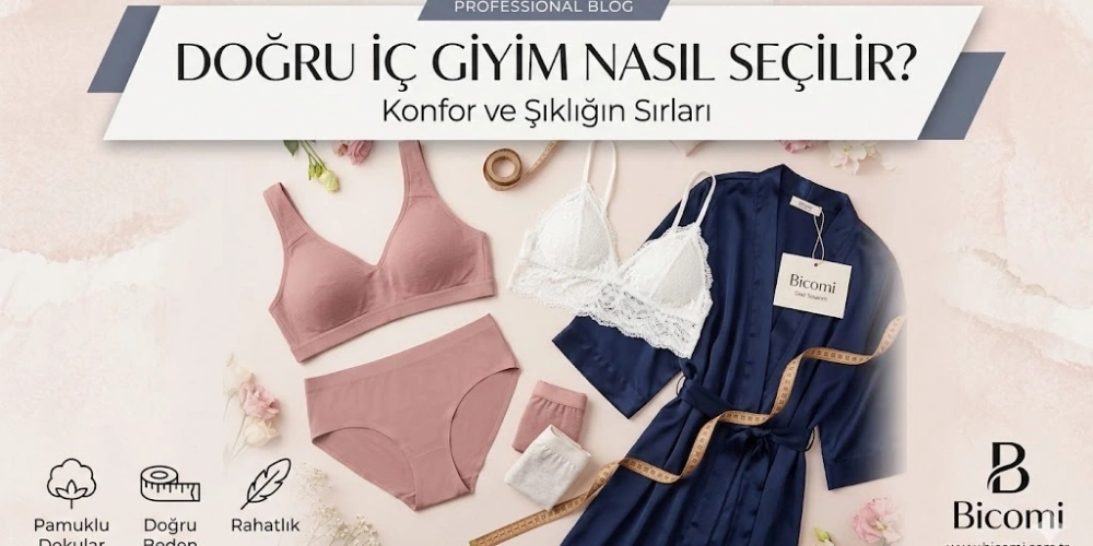 Doğru İç Giyim Nasıl Seçilir? Konfor ve Şıklığın Sırları