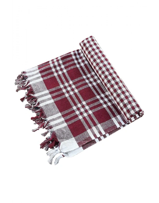 170x170 Pötikare Yer Sofra Bezi Piknik Masa Örtüsü Saçaklı