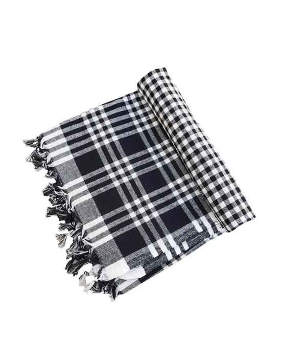 170x170 Pötikare Yer Sofra Bezi Piknik Masa Örtüsü Saçaklı