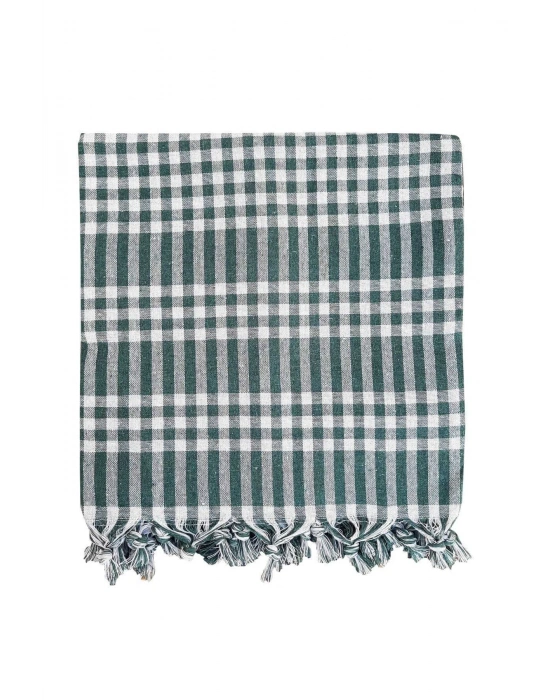 170x170 Pötikare Yer Sofra Bezi Piknik Masa Örtüsü Saçaklı