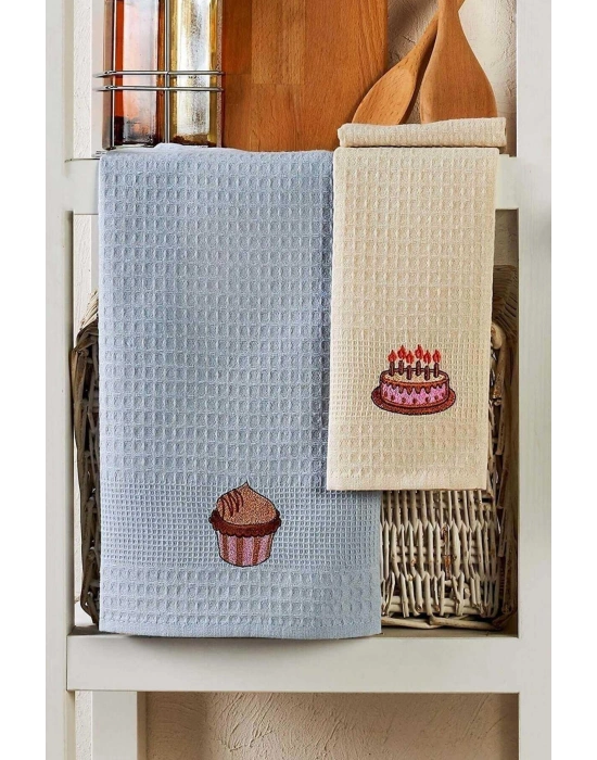 6 Parça Mutfak Kurulama Bezi 30 X 50 Cm Cake