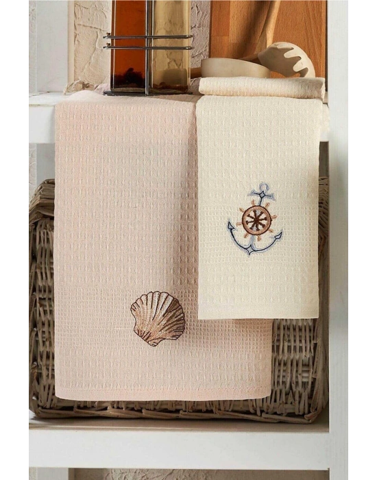 6 Parça Mutfak Kurulama Bezi 30 X 50 Cm Deniz