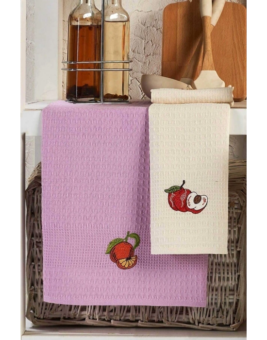 6 Parça Mutfak Kurulama Bezi 30 X 50 Cm Fruit