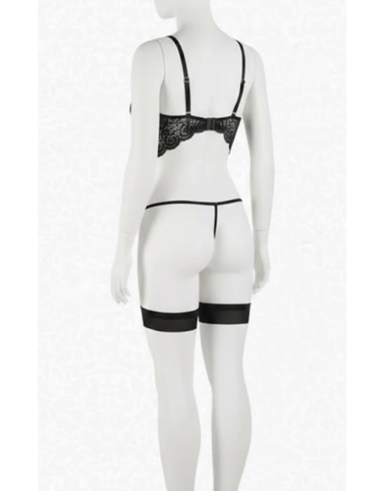 Bicomi Dantel Jartiyer Takım