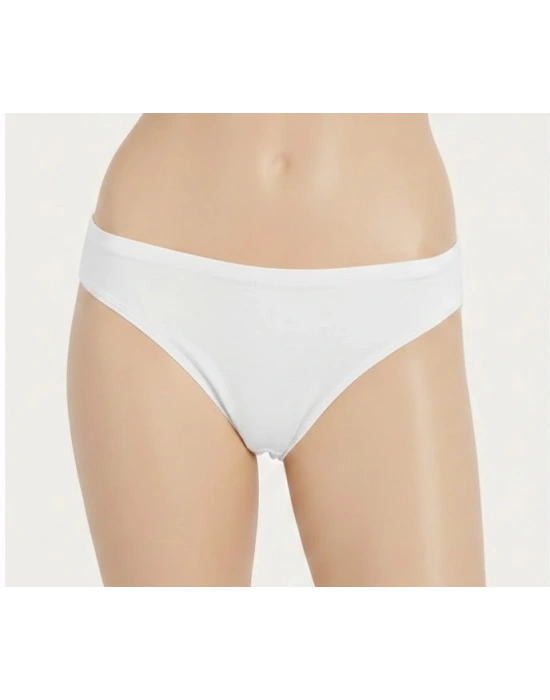 Bicomi Pamuklu Siyah Beyaz Ten Rengi 3lü Külot