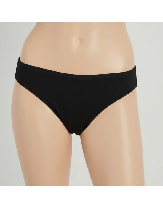 Bicomi Pamuklu Siyah Beyaz Ten Rengi 3lü Külot