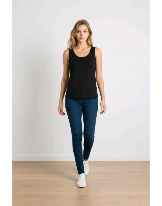 Fitilli Askılı Basic Atlet