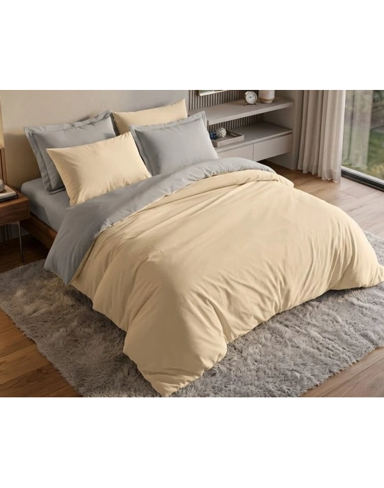 Kaymaz Konfor Pamuklu Dört Mevsim Nevresim Takımı