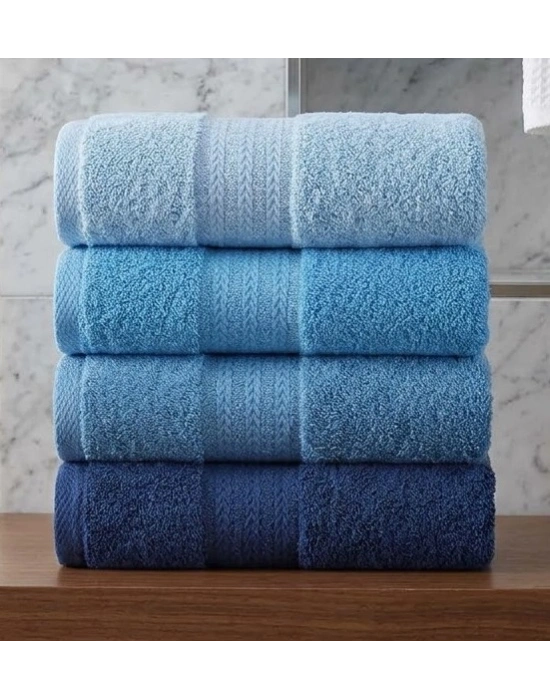 Ultra Yumuşak %100 Pamuklu 4’lü Aile Havlu Seti – Hızlı Emici & Cilt Dostu