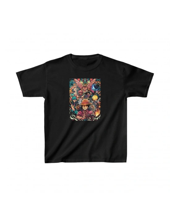 Baskılı T-Shirt - Siyah -