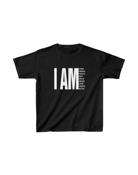 Baskılı T-Shirt - Siyah -