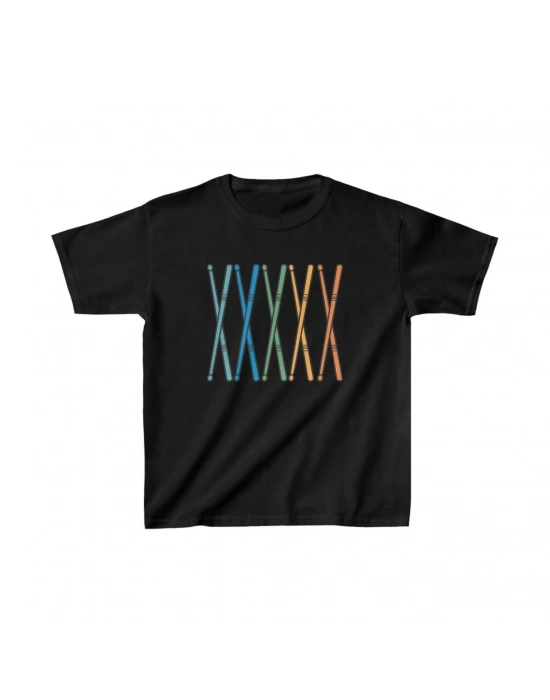 Baskılı T-Shirt - Siyah -