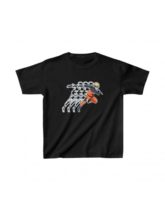 Baskılı T-Shirt - Siyah -