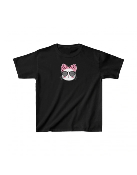 Baskılı T-Shirt - Siyah -