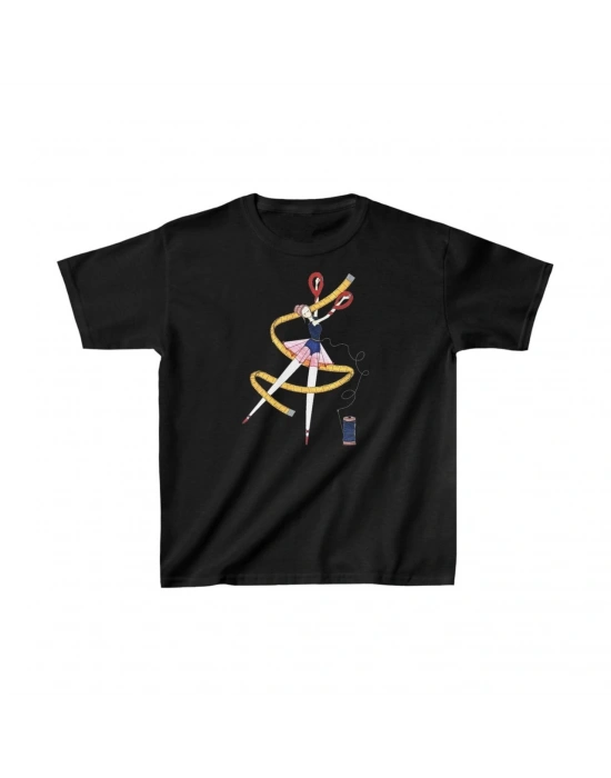 Baskılı T-Shirt - Siyah -