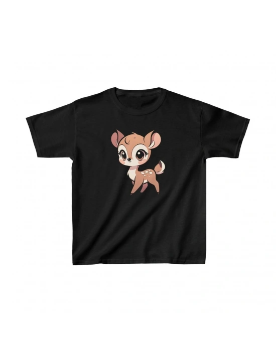 Baskılı T-Shirt - Siyah -