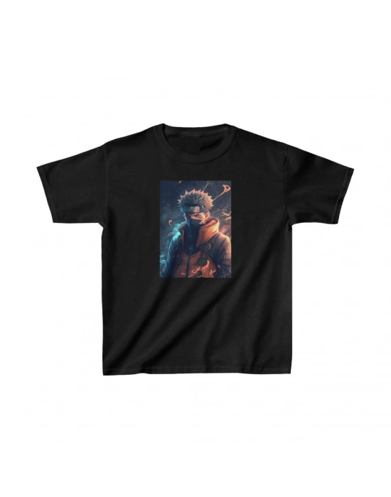 Baskılı T-Shirt - Siyah -