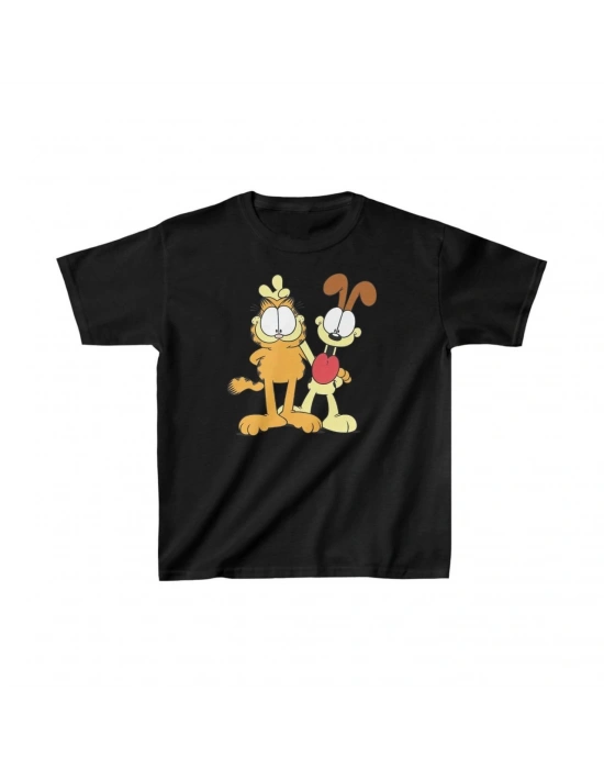 Baskılı T-Shirt - Siyah -