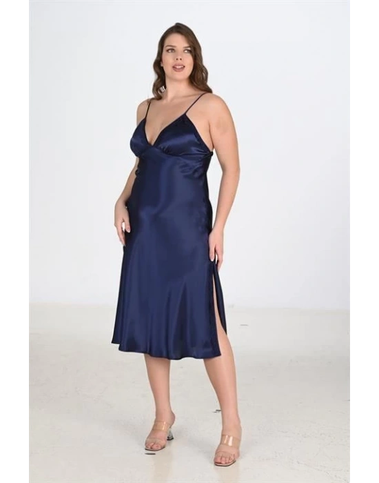 Bicomi 2li Lacivert Sabahlık Takımı Bigsize 6225