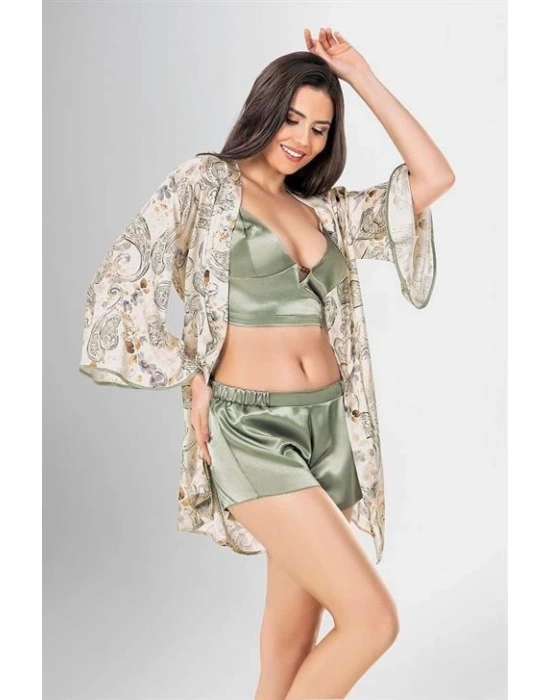 Bicomi 3lü Şort Takımı Desenli