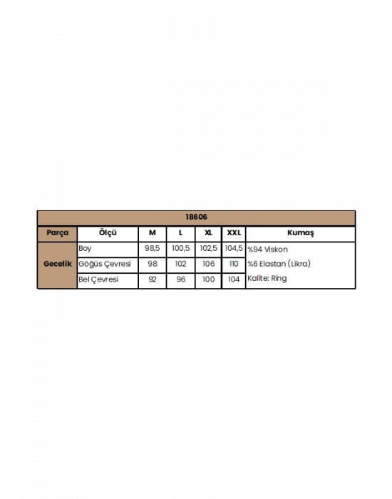 Bicomi Dantel Detaylı Kısa Kollu ve Önü Düğmeli Gecelik